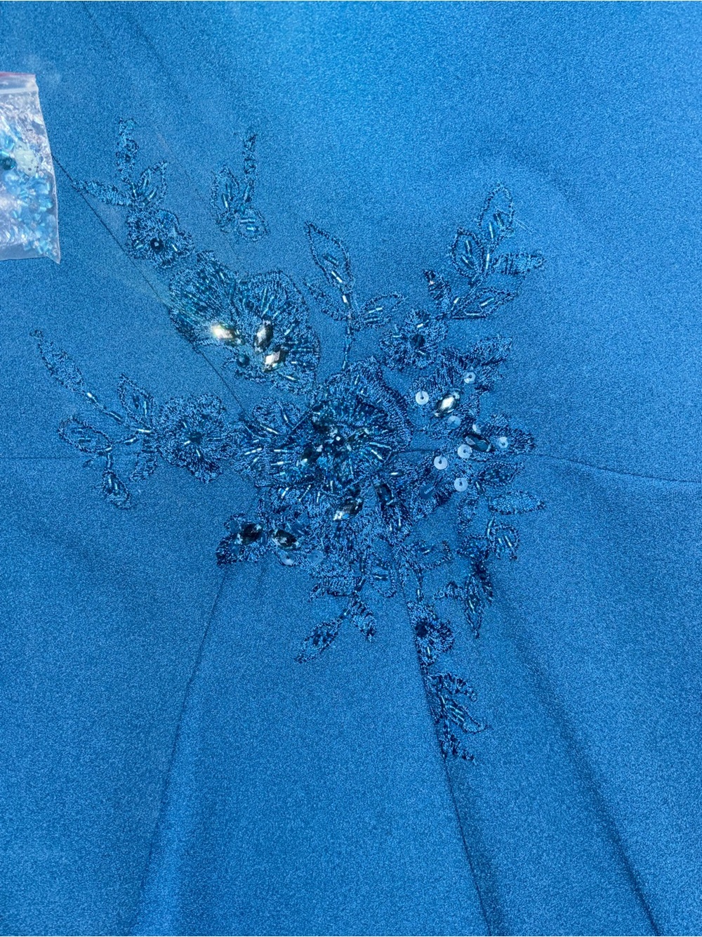 Marfil Barcelona cocktail dress with removable sleeves - Picture 5 of 11